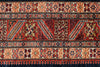 9x12 Navy and Red Kazak Tribal Rug