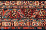 9x12 Navy and Red Kazak Tribal Rug