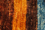 5x7 Red and Multicolor Tribal Rug