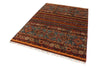 5x7 Red and Multicolor Tribal Rug