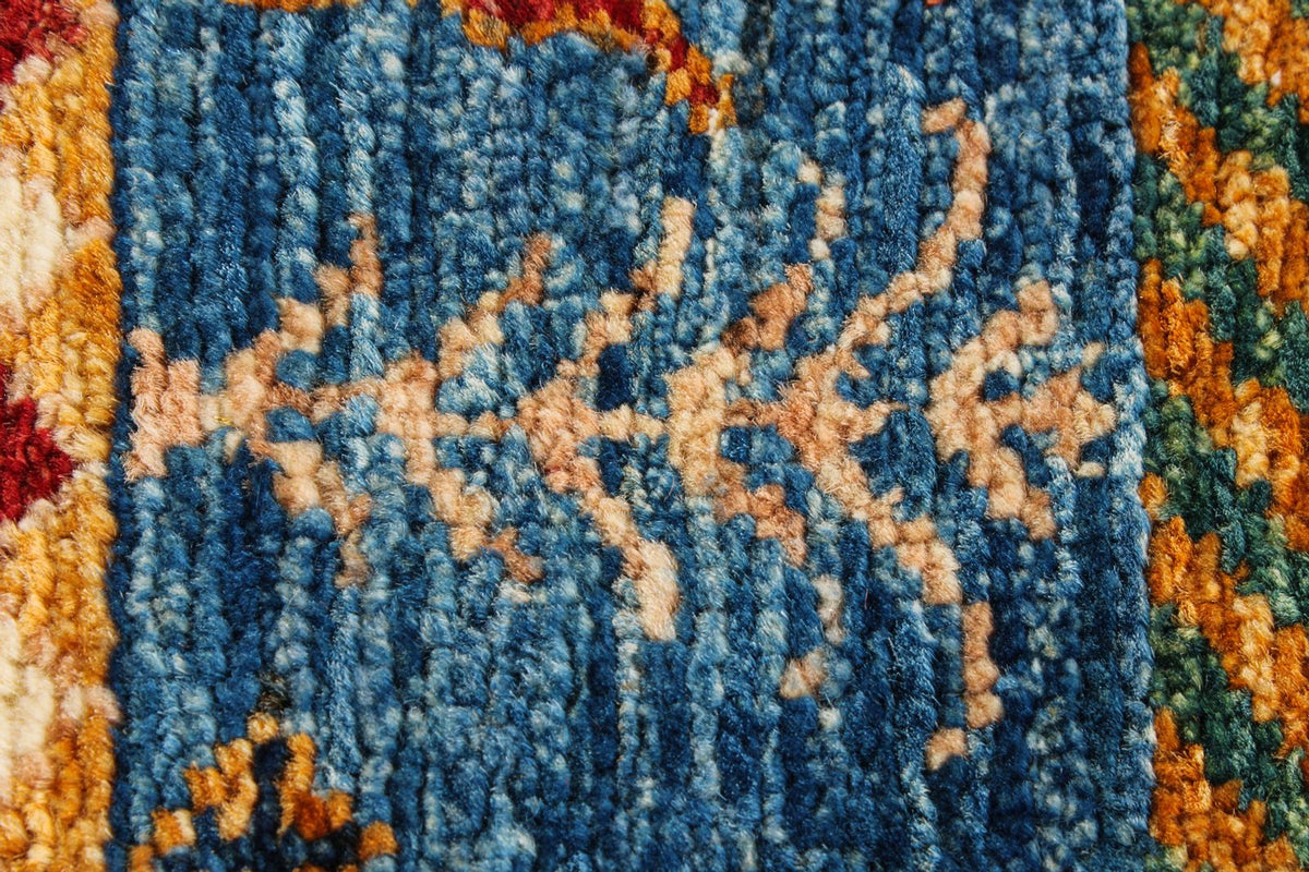 6x8 Multicolor Turkish Tribal Rug