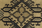 3x11 Brown and Navy Turkish Tribal Runner
