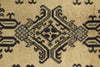 3x11 Brown and Navy Turkish Tribal Runner