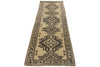 3x11 Brown and Navy Turkish Tribal Runner