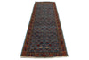 3x10 Blue and Red Traditional Runner