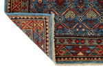3x10 Blue and Red Traditional Runner