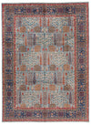 10x14 Navy and Blue Anatolian Traditional Rug