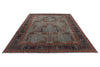 10x14 Navy and Blue Anatolian Traditional Rug