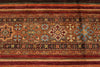 9x12 Red and Multicolor Tribal Rug