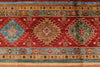 9x12 Red and Multicolor Tribal Rug