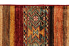 9x12 Red and Multicolor Tribal Rug