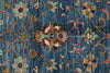 9x12 Light Blue and Blue Anatolian Traditional Rug