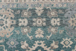 10x14 Blue and Beige Turkish Traditional Rug
