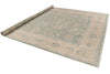 10x14 Green and Beige Turkish Traditional Rug