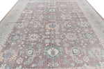 10x14 Purple and Blue Turkish Traditional Rug