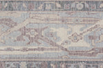 8x10 Ivory and Blue Turkish Traditional Rug