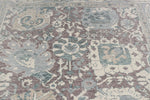 8x10 Purple and Blue Turkish Traditional Rug
