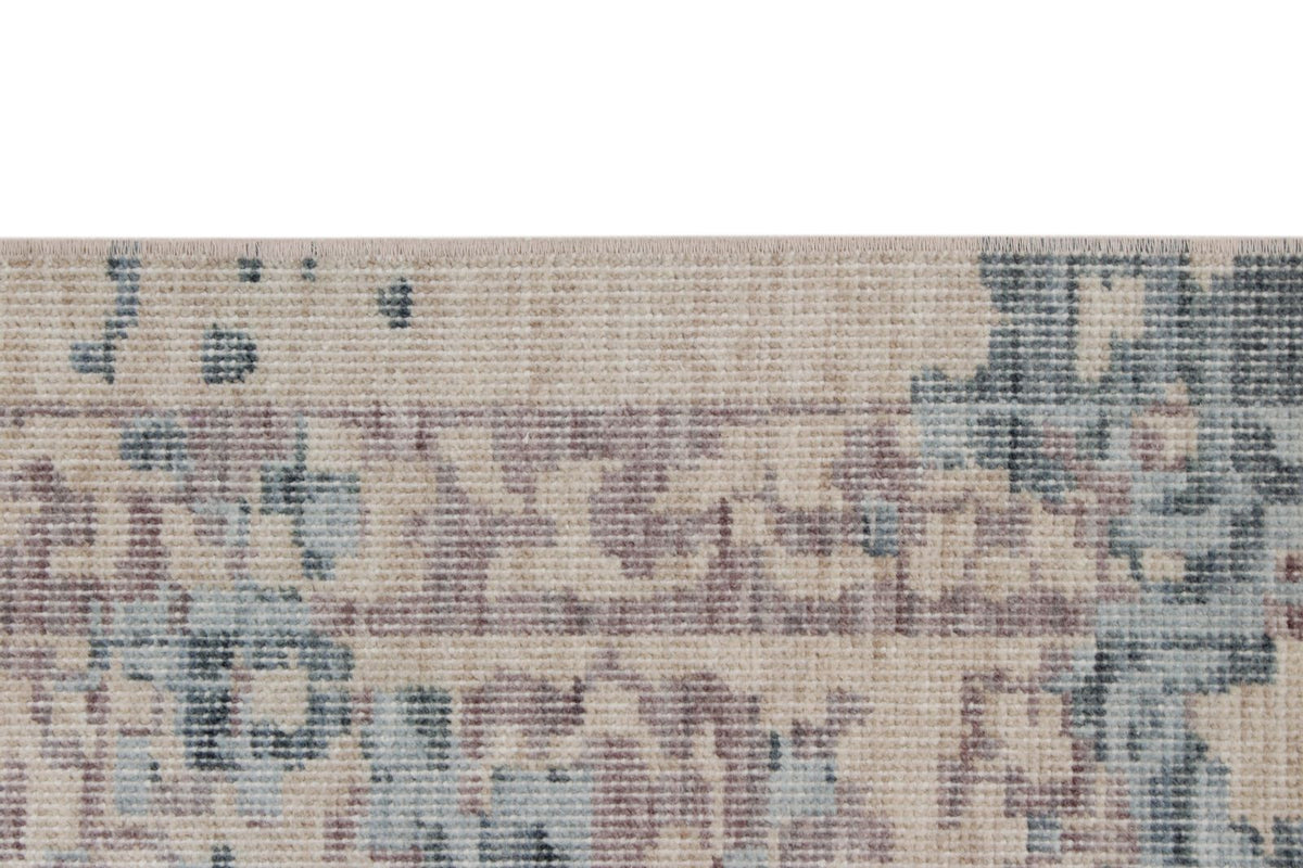 9x12 Purple and Blue Turkish Traditional Rug