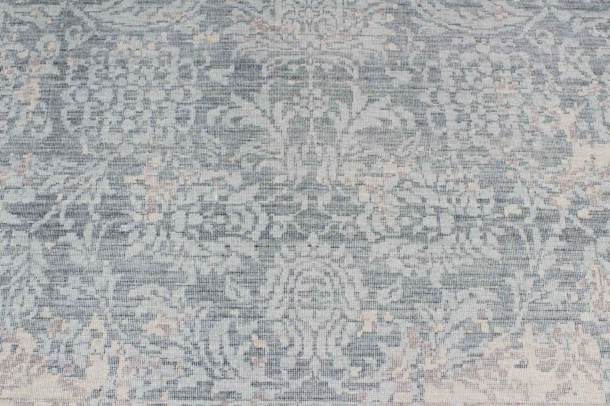 9x12 Purple and Blue Turkish Traditional Rug