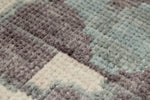 8x10 Purple and Ivory Turkish Traditional Rug