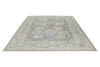8x10 Purple and Ivory Turkish Traditional Rug