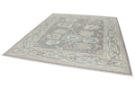 8x10 Purple and Ivory Turkish Traditional Rug