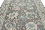 8x10 Purple and Ivory Turkish Traditional Rug