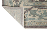 8x10 Purple and Ivory Turkish Traditional Rug