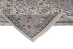 6x10 Ivory and Blue Turkish Traditional Rug