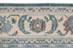 6x10 Blue and Beige Turkish Traditional Rug