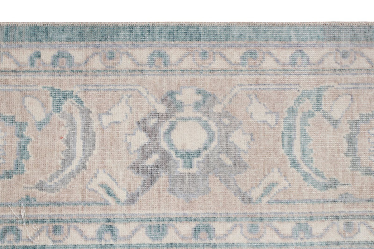 6x10 Blue and Beige Turkish Traditional Rug