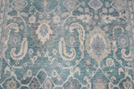 6x10 Blue and Beige Turkish Traditional Rug