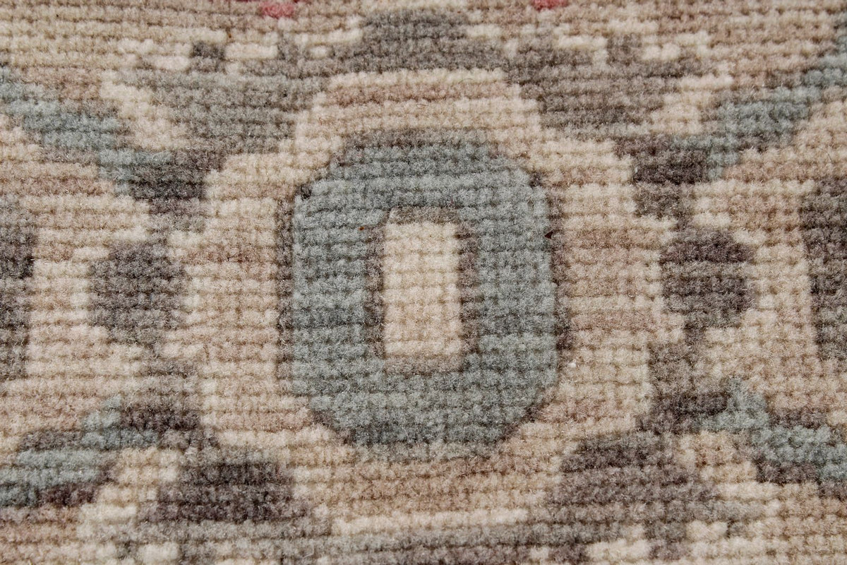10x13 Beige and Gray Turkish Traditional Rug