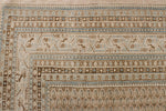 10x13 Beige and Brown Persian Traditional Rug