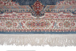 3x13 Blue and Ivory Turkish Antep Runner