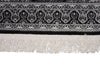 3x10 Black and Ivory Turkish Antep Runner