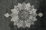 3x13 Black and Ivory Turkish Antep Runner
