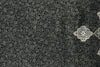 3x13 Black and Ivory Turkish Antep Runner