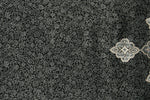 3x13 Black and Ivory Turkish Antep Runner