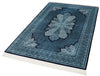 4x6 Navy and Ivory Turkish Antep Rug