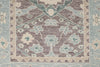 3x10 Purple and Blue Turkish Traditional Runner