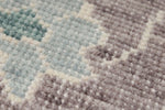 3x10 Purple and Blue Turkish Traditional Runner