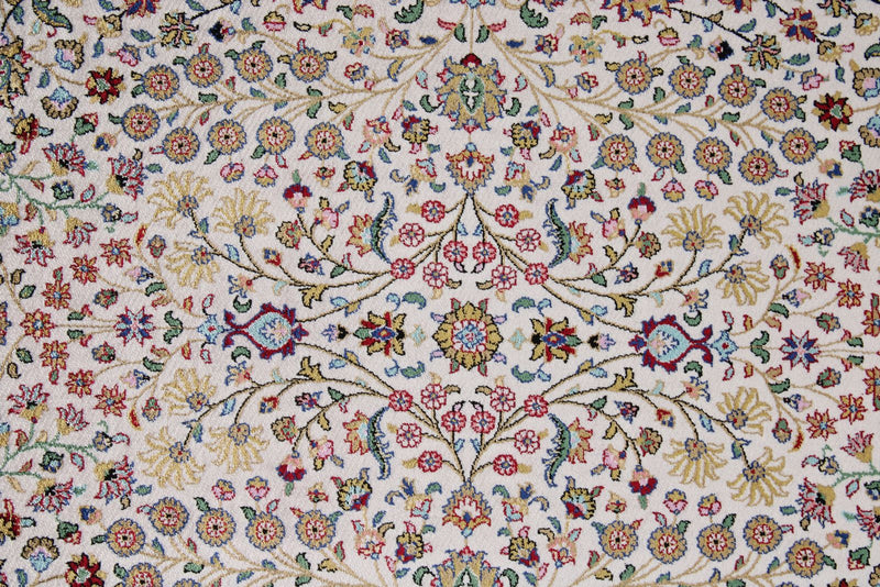 3x10 Ivory and Blue Turkish Antep Runner