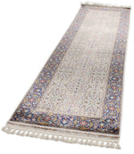 3x10 Ivory and Blue Turkish Antep Runner