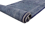 3x10 Navy and Ivory Turkish Antep Runner