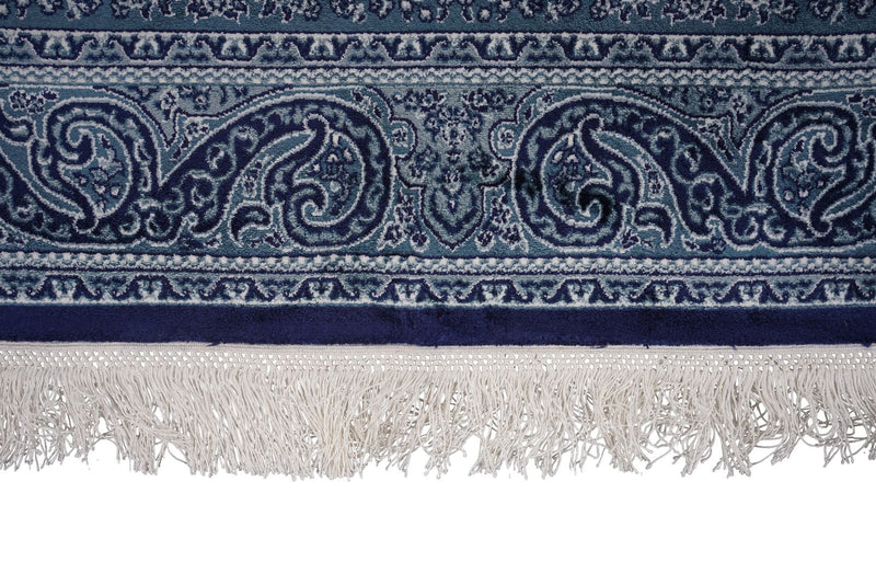 3x10 Navy and Ivory Turkish Antep Runner