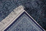 3x10 Navy and Ivory Turkish Antep Runner