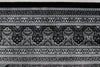 8x11 Black and Ivory Turkish Antep Rug