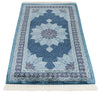 3x5 Navy and Ivory Turkish Antep Rug