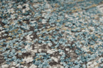 3x10 Light Blue and Ivory Turkish Antep Runner